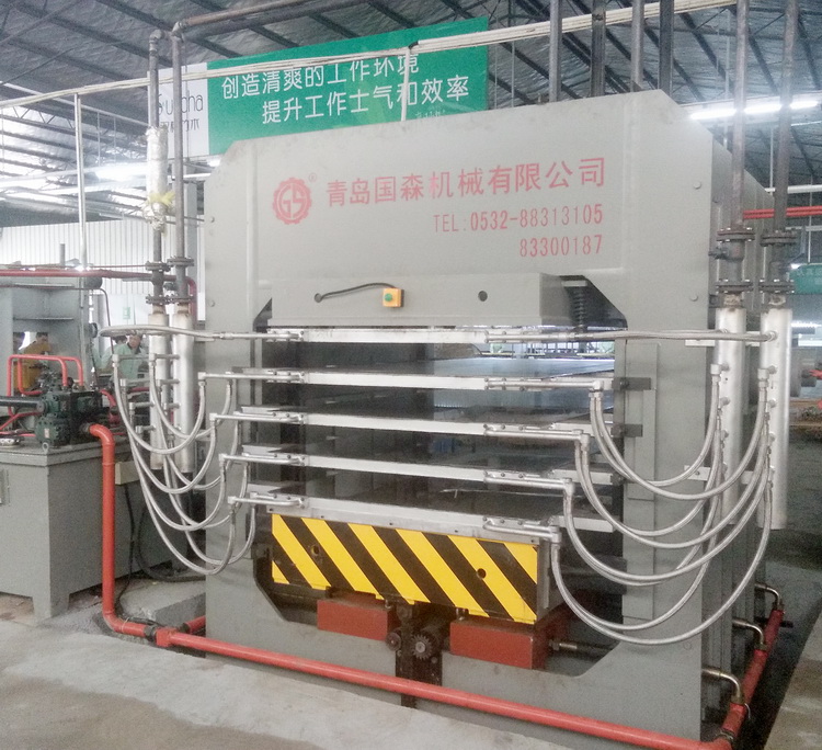 測壓4竹板材壓機