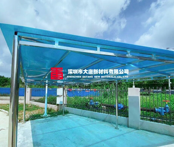 PC陽光板車棚1