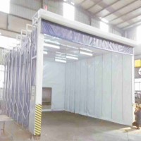 電動(dòng)伸縮噴漆房 一鍵遙控節(jié)省空間