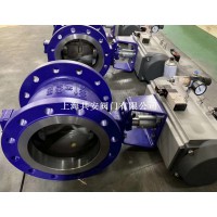 VQ377H氣動電動蝸輪法蘭V型球閥